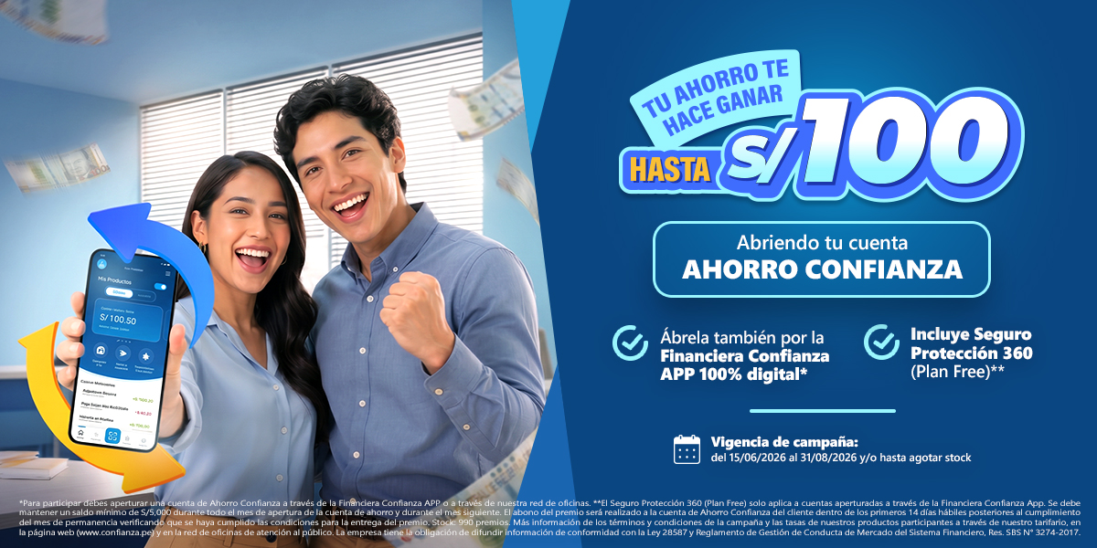 Términos y Condiciones “Tu Ahorro te hace ganar”